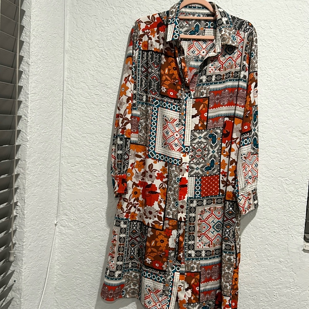 Dress size large beautiful new w/o tags color several designs and colors